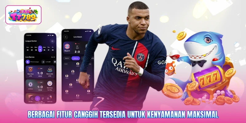 Berbagai fitur canggih tersedia untuk kenyamanan maksimal