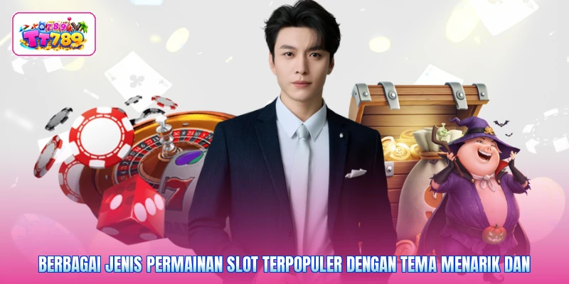 Berbagai jenis permainan slot terpopuler dengan tema menarik dan