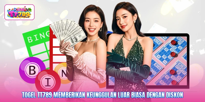 Togel TT789 memberikan keunggulan luar biasa dengan diskon